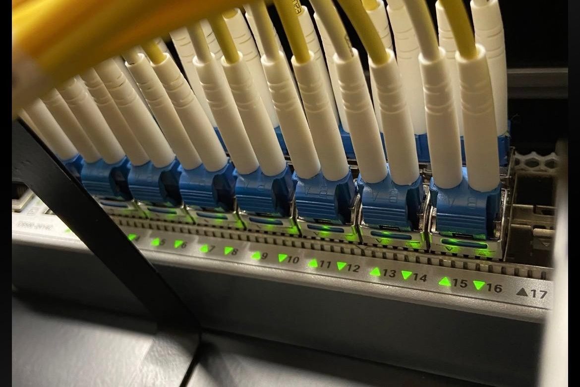 Fibre optic cabling